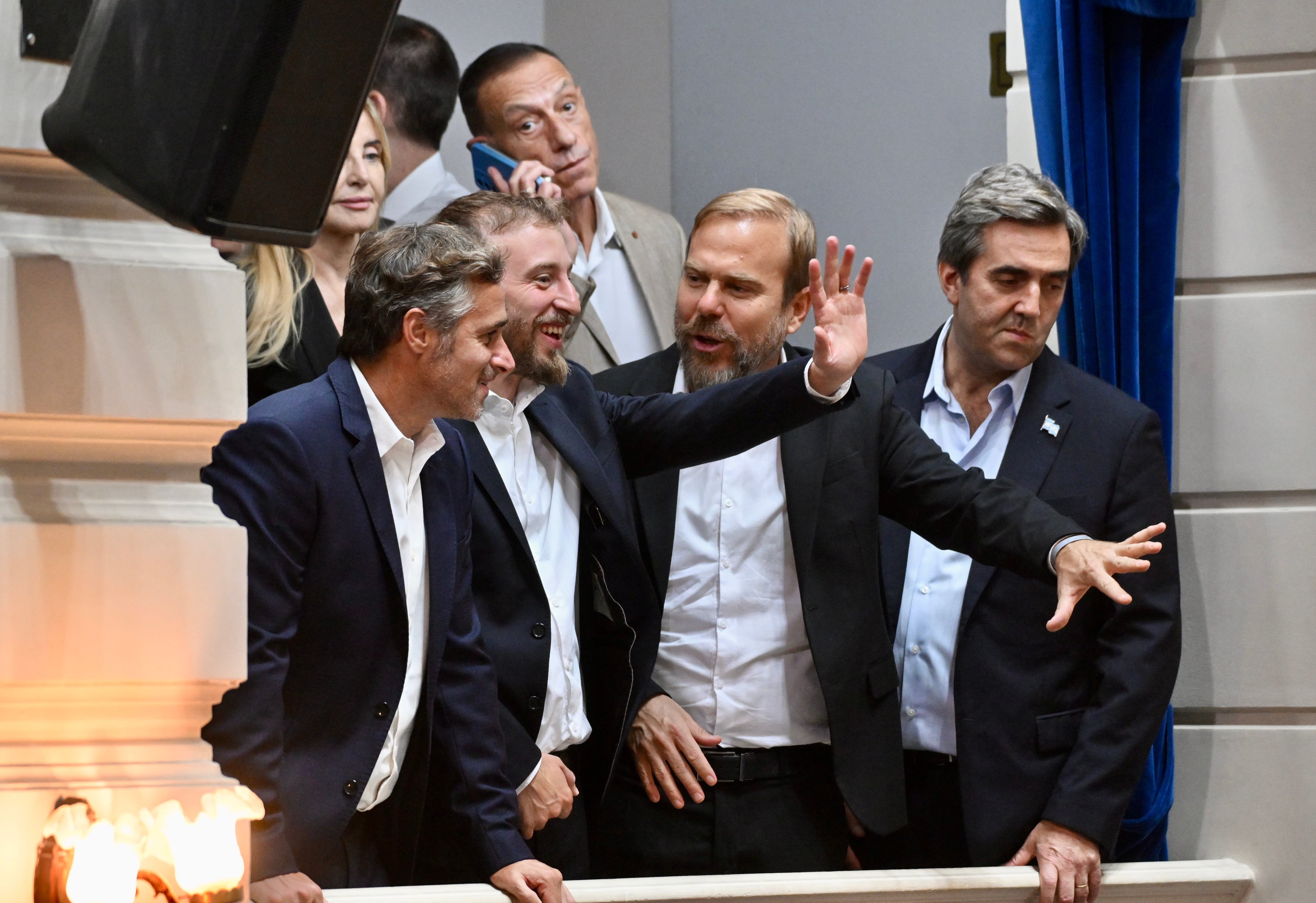 Federico Achaval, Pilar, Federico Otermín, Lomas de Zamora, Alejandro Granados, Ezeiza, y Leo Boto, Luján (AG La Plata)