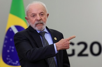 El presidente Luiz Inácio Lula