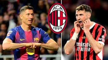 Más obstáculos para Santi Giménez: Lewandowski habría alzado la mano para llegar al Milan