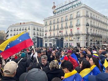Concentración de venezolanos en la