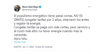 Las críticas de la UCR