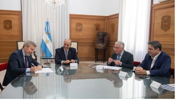 Francos con Rogelio Frigerio (Entre