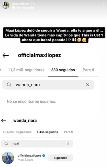Maxi López dejó de seguir