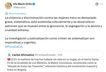 La defensora del Pueblo, Iris