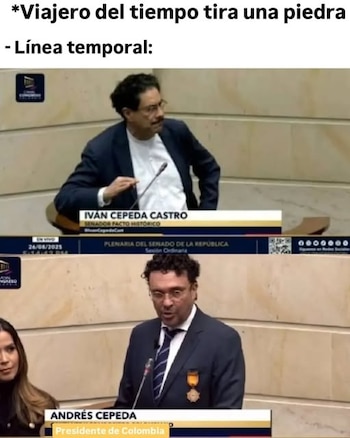 El Congreso de Colombia condecoró