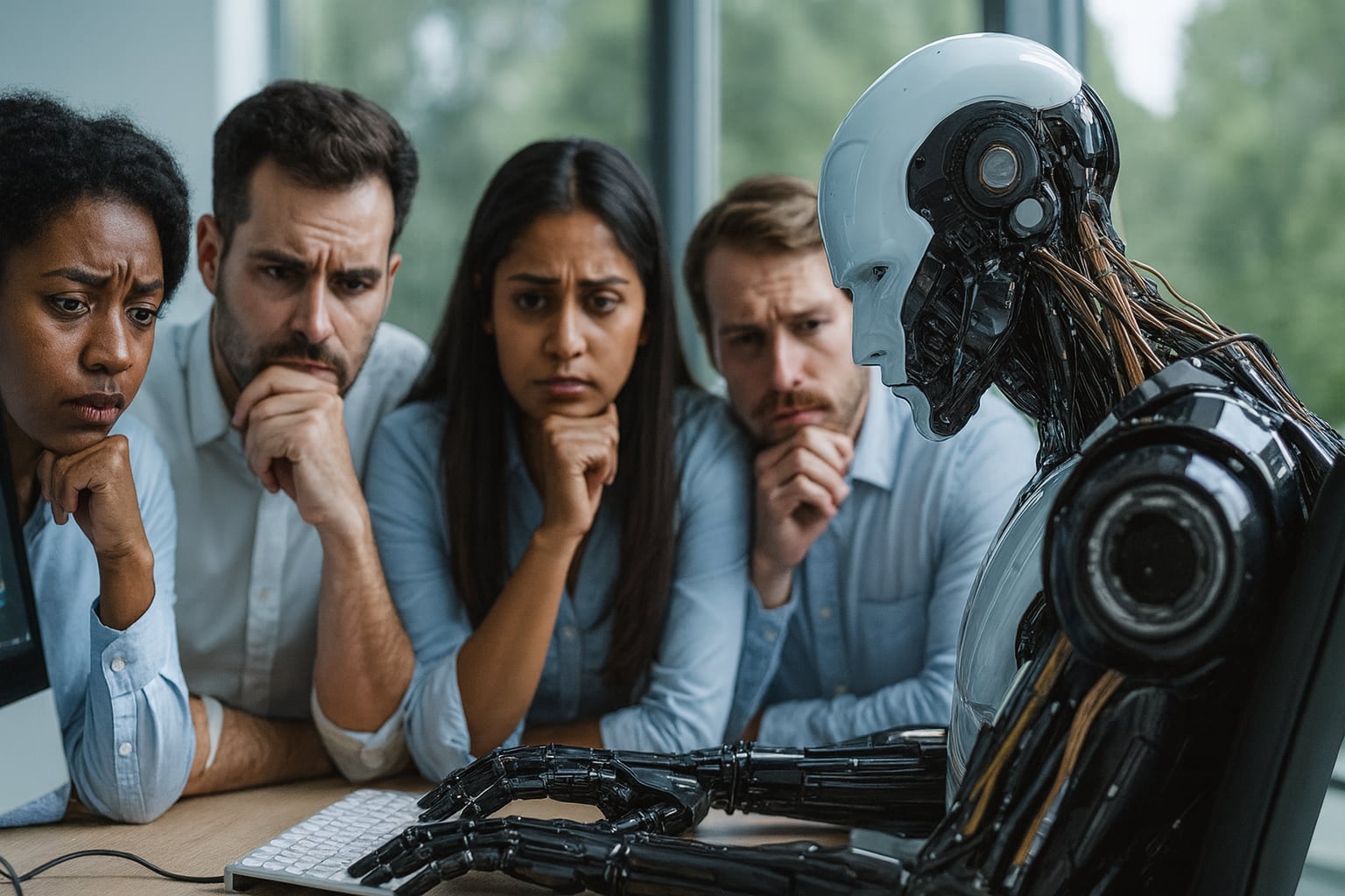 La transición hacia la IA generativa en el mercado laboral digital exige aprendizaje, adaptación y un proceso de discusión colectiva en la sociedad. (imagen Ilustrativa Infobae)