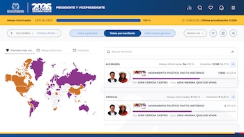 Abelardo de la Espriella ganó en 35 países - crédito Registraduría Nacional del Estado Civil