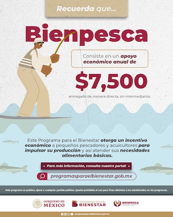 Bienpesca (X/@apoyosbienestar)