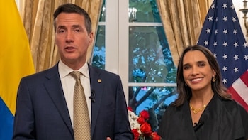 Colombia mueve sus fichas en EE. UU.: la embajadora María Consuelo Araújo se reunió con el senador Bernie Moreno para sellar alianza