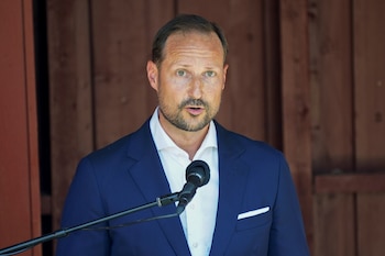 Príncipe heredero Haakon de Noruega.