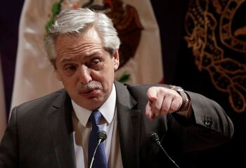El presidente Alberto Fernández (REUTERS/Luis