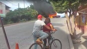 Narcobloqueos volvieron a Guanajuato: autos