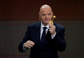 Infantino, con la llave en