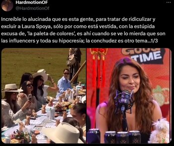 Usuarios atacan a influencers de