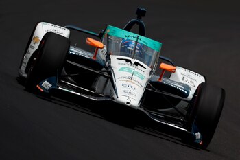 Fotografía cedida por Indycar donde