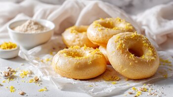 Cómo preparar donas de limón