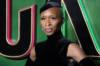 Cynthia Erivo en la premiere