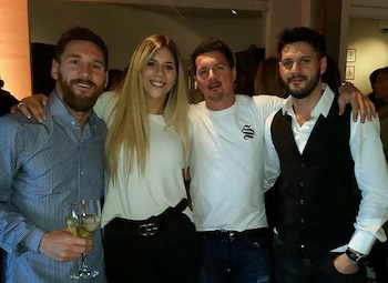 Los hermanos Messi (@mariasolmessi)