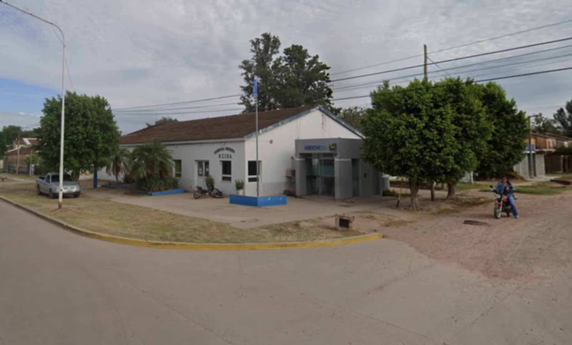 La Comisaría Segunda de la localidad chaqueña de Villa Angela donde encontraron cocaína y marihuana ocultos dentro de una papa que era para un detenido (Google Maps)