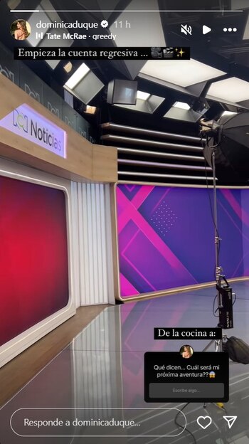 Dominica Duque ya tiene listo