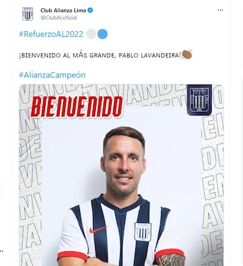 Alianza Lima hizo oficial el