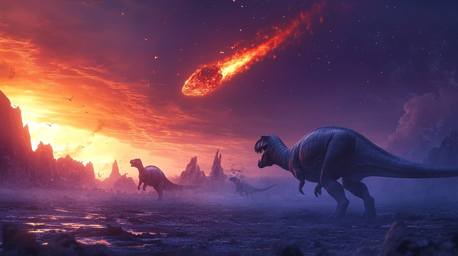 El impacto del asteroide en Yucatán generó condiciones extremas que aceleraron la evolución de nuevas especies marinas (Imagen Ilustrativa Infobae)