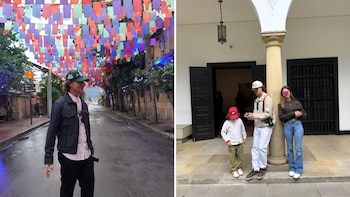 David Bisbal vive un verano en familia entre Operación Triunfo USA y los paisajes de Colombia - crédito davidbisbal/Instagram