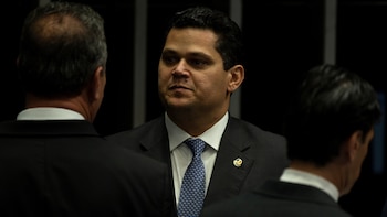 Davi Alcolumbre, presidente del Senado