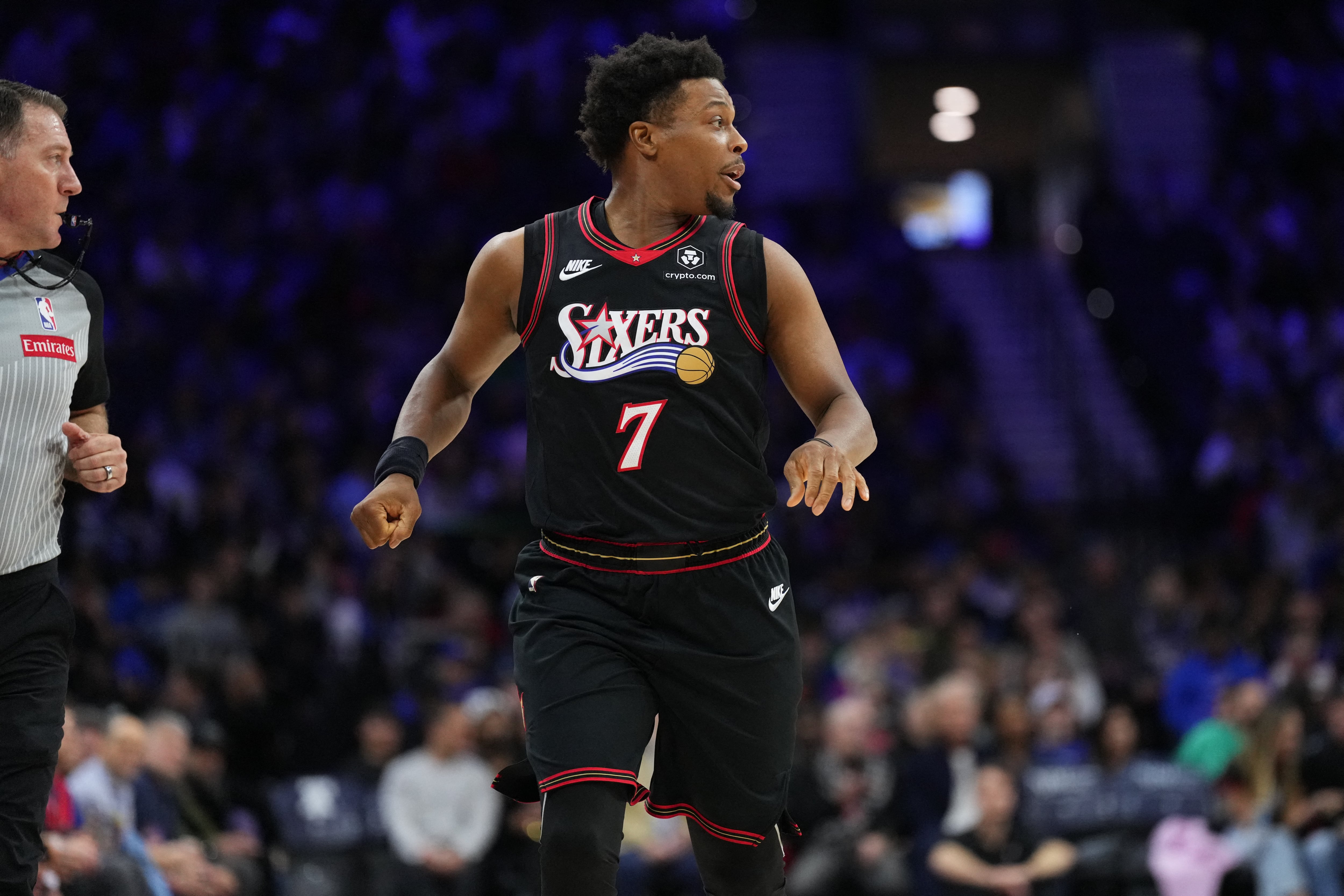 La ceremonia tendrá lugar ante los Sixers, equipo de su ciudad natal y con el que cerró su carrera profesional (Mandatory Credit: Kyle Ross-Imagn Images)