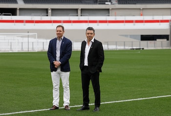 Jorge Brito y Marcelo Gallardo