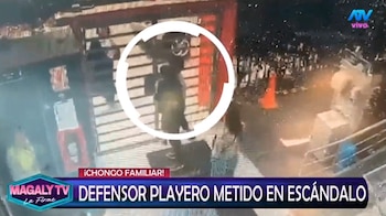 Imágenes impactan: Rafael Grisolle retira a su hijo del colegio en medio de disputa por tenencia. Captura: Magaly TV La Firme.