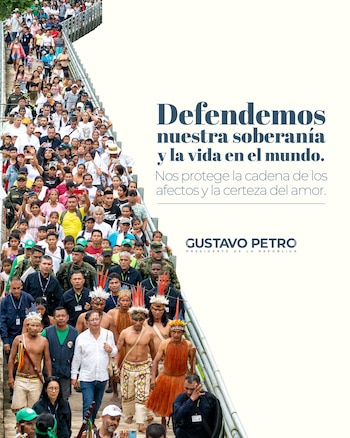 Gustavo Petro Sobre soberanía colombiana