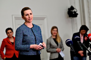 La primera ministra danesa, Mette