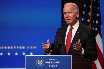 Joe Biden, presidente electo de