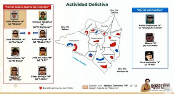 Mapa criminal de Colima presentado