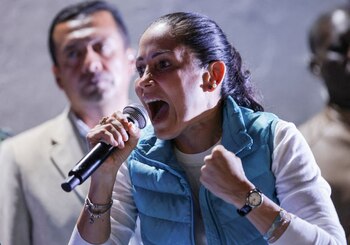 Luisa González, la candidata del