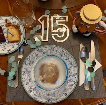 Constanza cumplió 15 años y