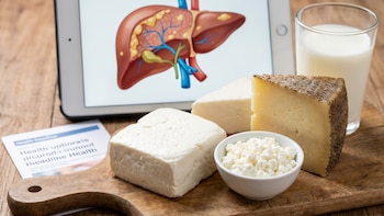Cuáles son los efectos de comer queso panela, manchego y otros derivados lácteos en personas con hígado graso