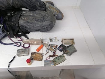 Documentos encontrados al interior de