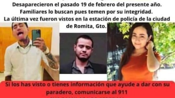 Los tres jóvenes fueron encontrados