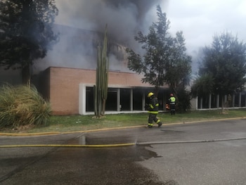 Protección civil informó que para