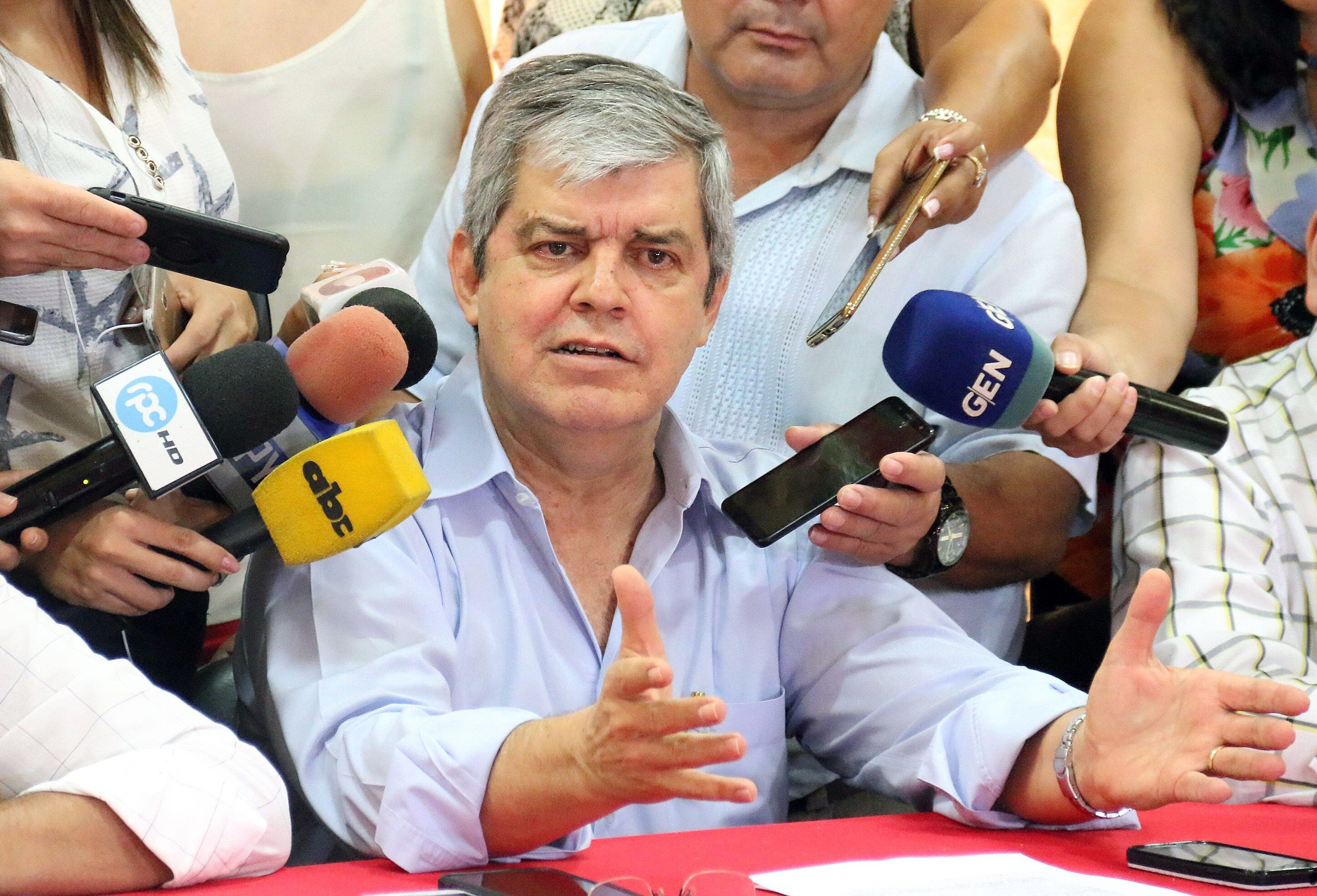 El ministro paraguayo del Interior, Enrique Riera, en una fotografía de archivo. EFE/Noelia F. Aceituno