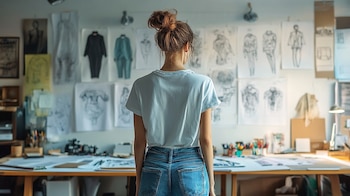 La combinación de pigmentos naturales