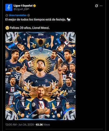 Cumple Messi