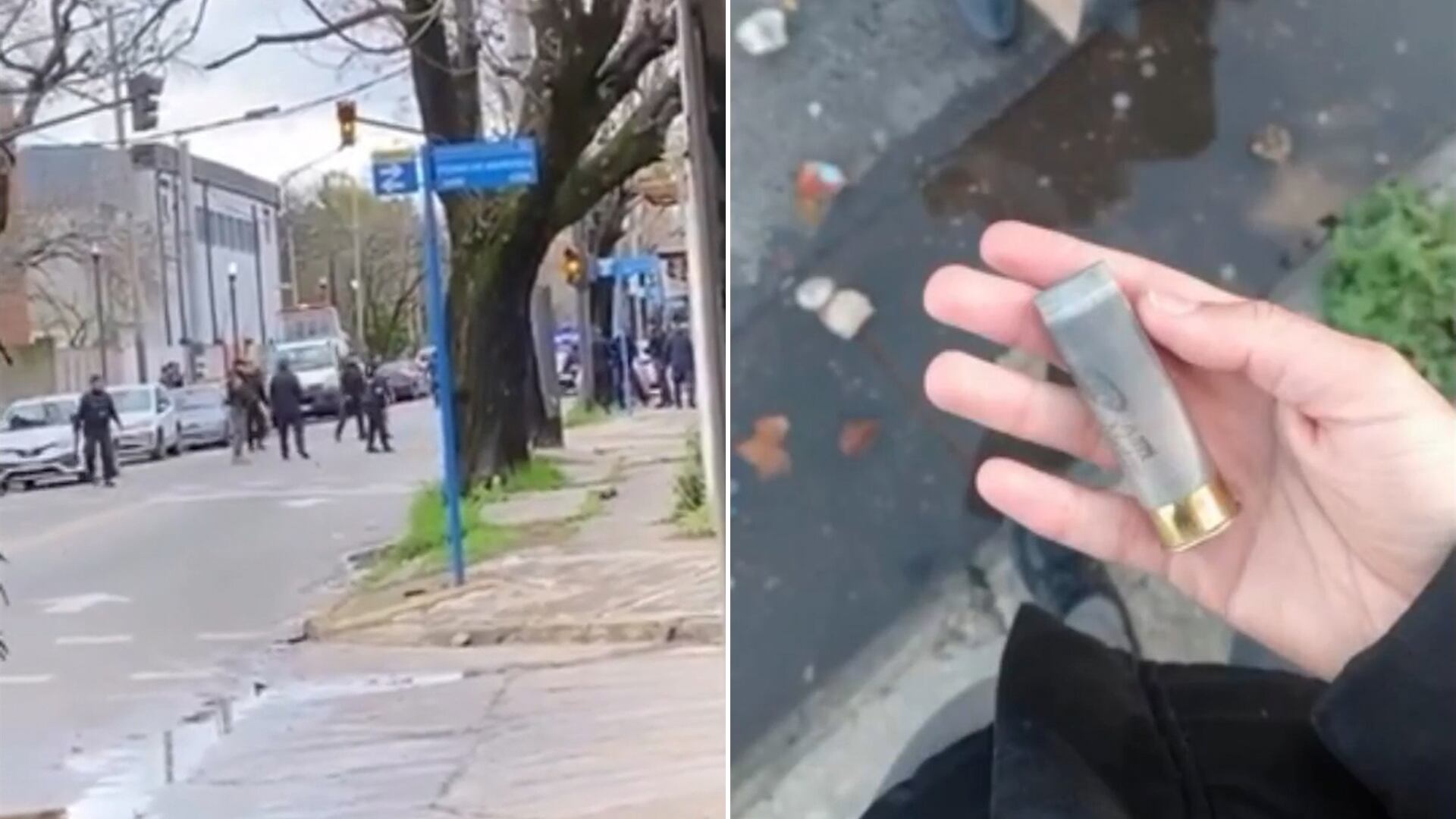 Las imágenes del hecho