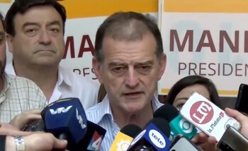 El candidato a presidente por Cabildo Abierto, Guido Manini Ríos (Captura Subrayado/Canal 10)