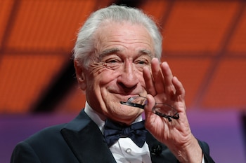 Robert De Niro es reconocido