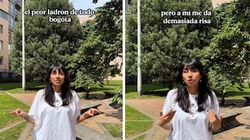 Joven relató en video que