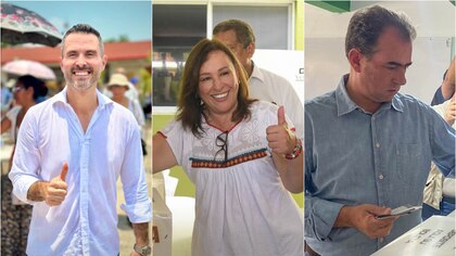 Elecciones Veracruz: así votaron Rocío Nahle, Pepe Yunes y Polo Deschamps