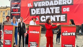 Debate sin candidatos: la iniciativa que comenzó a implementar una aspirante a la presidencia ante la negativa de sus rivales